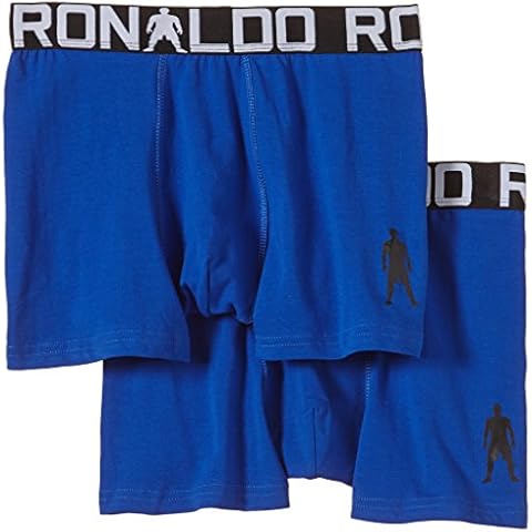 CR7 Cristiano Ronaldo Trunk Boxers Trunks 2 Pack Boys blue blue Size:13/15 Cover