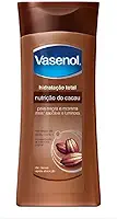 Vasenol Loção Desodorante Hidratação Total Nutrição Do Cacau Pele Negra E Morena Frasco 400Ml