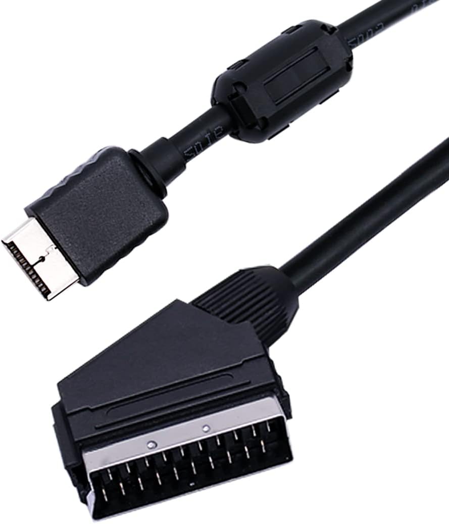 RGB Scart Cable for PS1 PS2 PS3 Game Machine