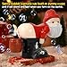 Santa Claus Bubble Butt Machine, Automatic Bubble Blower Machine Santa Claus Toy, Funny Santa Automatic Fart Bubble Machine with Music & Flashing Lights, Bubble Blower for Outdoor & Indoor Activity