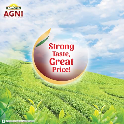 Image of Tata Tea Agni, Special Leaf Blend with Strong Taste, 1Kg Pouch, Assam
