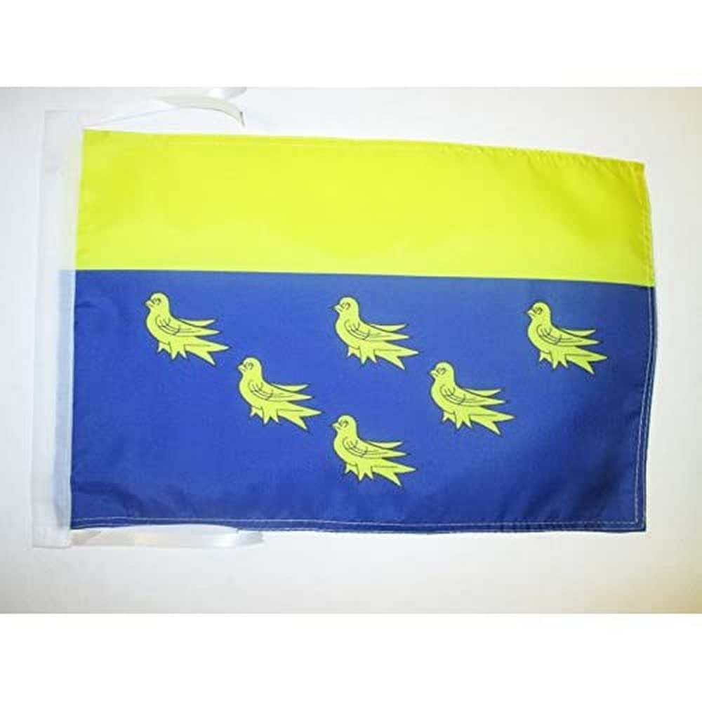 Iran Old Persia Flag 18'' x 12'' cords - Persian SMALL flags 30 x 45cm - Banner 18x12 in - AZ FLAG — view 515