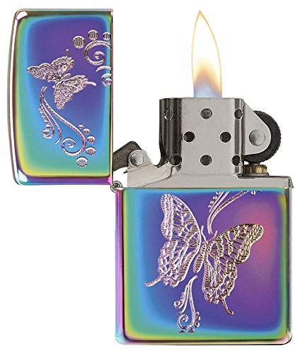 Zippo Butterfly Lighter multicolor de bolsillo miniatura 3