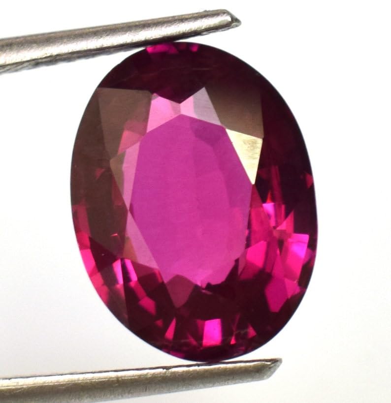 Grenat rhodolite naturel de 13,4 mm idéal pour créer votre propre collier en atelier bricolage - 5