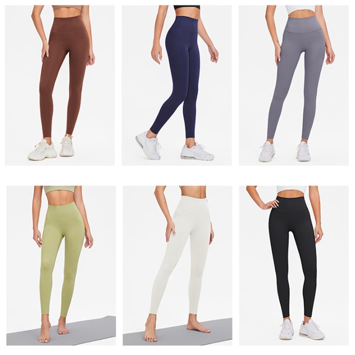 Mavabelle Legging gainant taille haute pour femme