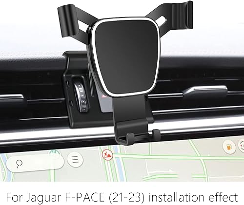 Miniatura 2 de Soporte de teléfono de coche para Jaguar F-PACE SUV SVR 2021-2023, accesorios para automóviles Jaguar XF 2021-2023, soporte de navegación,