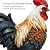 Distinctive Designs 3" Resin Rooster Figurines - Set of 2 - Rooster Home Decor - Chickens for Farmhouse, Country, or Cabin Decor