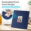 Photo Albums 6x4 Inch 600 Photos Slip In, Customizable Linen Cover 10x15 Photo Album, Large Capacity, Slip-in Pockets, Ideal for Wedding Albums, Family Photo Books, and Travel Memories