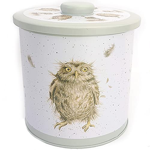 Wrendale Designs - Biscuit Barrel Storage Container Airtight Tin | Ideal For Keeping Biscuits Fresh #TOP2