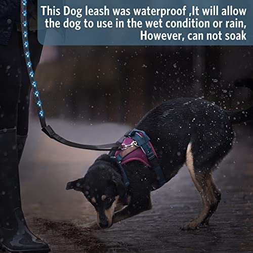 Led Dog Leash Ankilo Newest Light Up Dog Leash Usb Rechargeable Glow Safety Standard Dog Leashes With Padded Handle Rotating Swivel Clasp For Small Medium And Large Dogs #TOP6