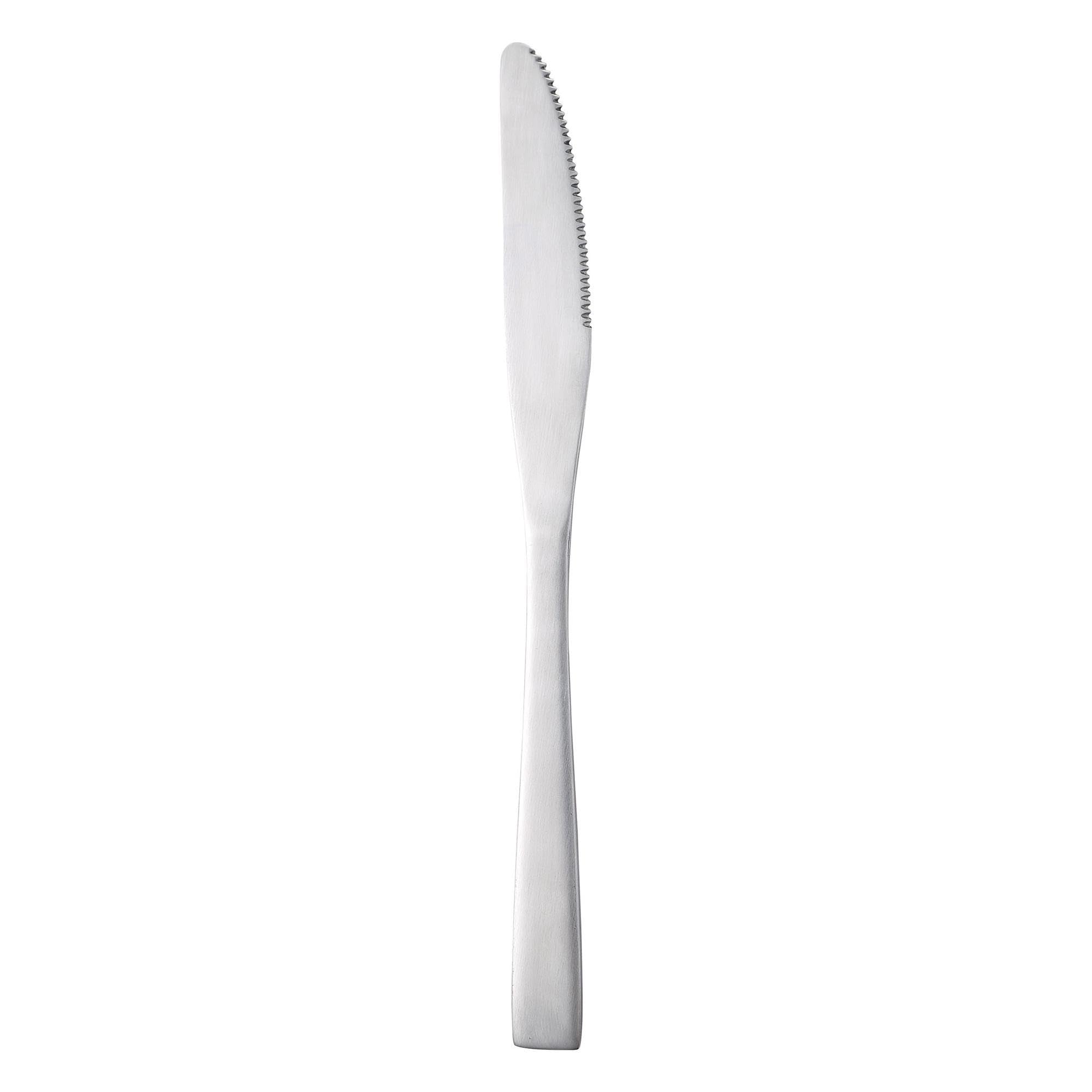 San Ignacio Cubertería de 72 Piezas en Acero inoxidable Mate, Set completo para 18 Servicios, Diseño elegante y resistente
