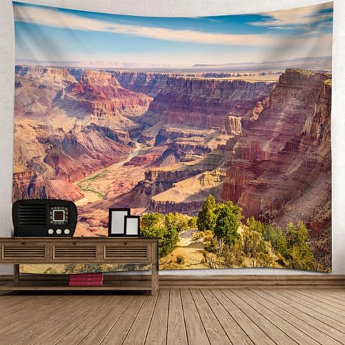 Tapisserie nature 240x260cm pour transformer votre salon en un paysage de montagnes