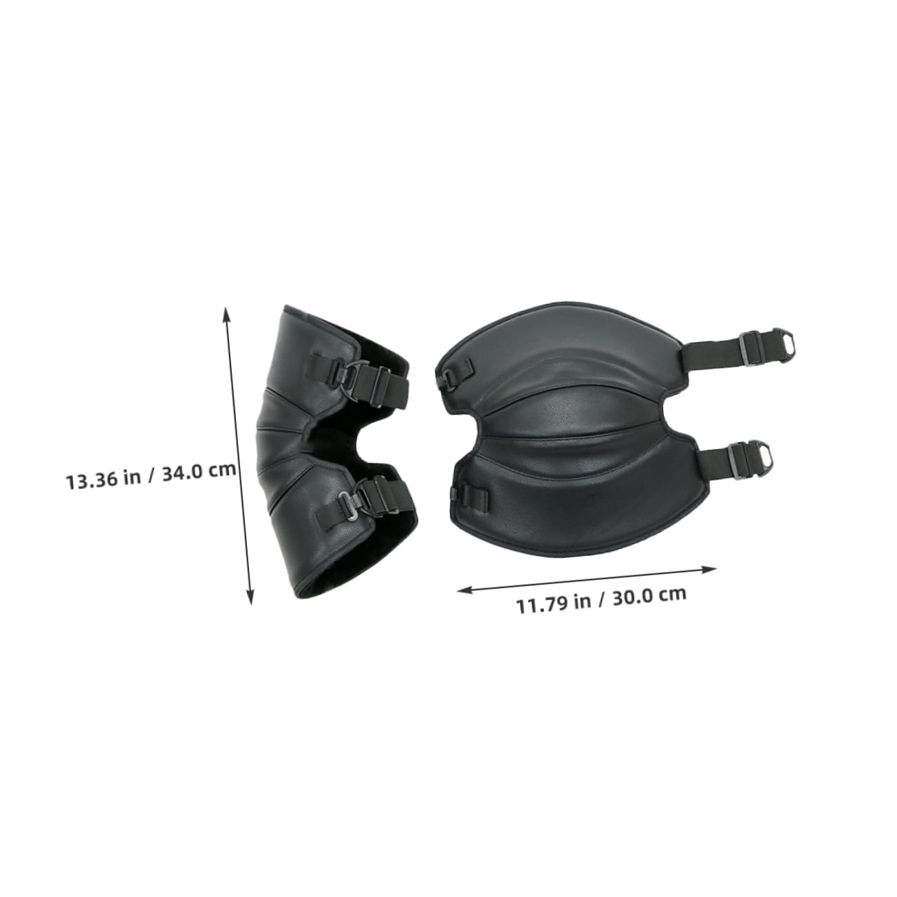 Ciieeo Thickened Warm Knee Pads Windproof Thermal Lining for Winter Cycling Motorcycle Riding