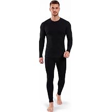 100% Merino Wool Base Layer Mens 250gsm Thermal Underwear Set