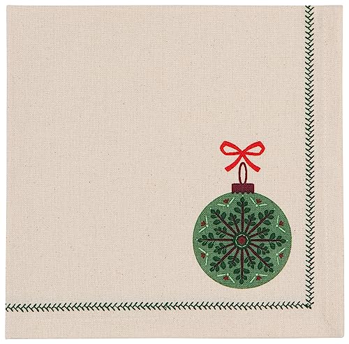 Servilletas de algodón Good Tidings set x4 miniatura 2