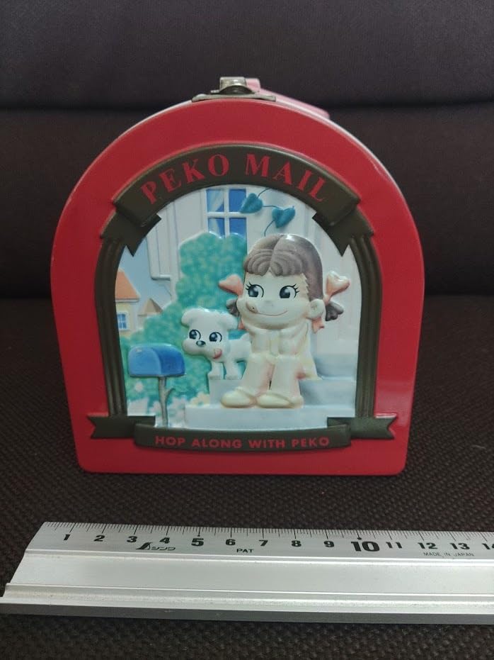 Amazon.co.jp: 不二家 PEKO ペコメール BOX ペコちゃん ブリキ 缶  