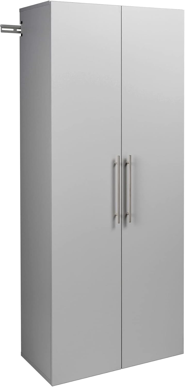 HangUps Large Storage Cabinet, 30", Light Gray Light Gray 30" Cabinet ( BOX A ONLY)