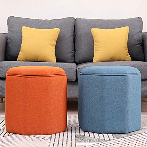 Banc de chaussures pour dressing et petit repose-pieds confortable