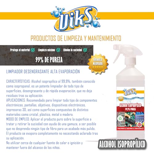 Alcool isopropyle résout problème contact électronique et buée écran 20L