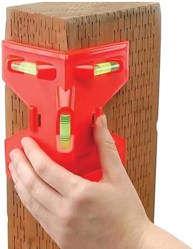 Miniatura 7 de 2 piezas de nivel de poste magnético para nivelación de tuberías, postes y vigas (versión mejorada)