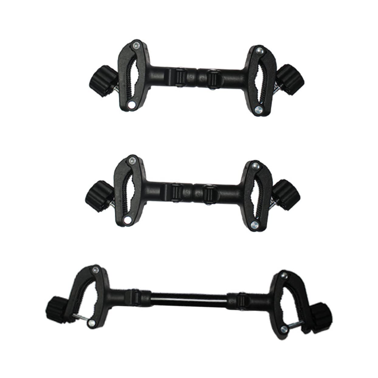 BESPORTBLE 3Pcs Stroller Connector for Converting Single Into Double Durable and Lightweight Design Easy Installation for Parents of Twins