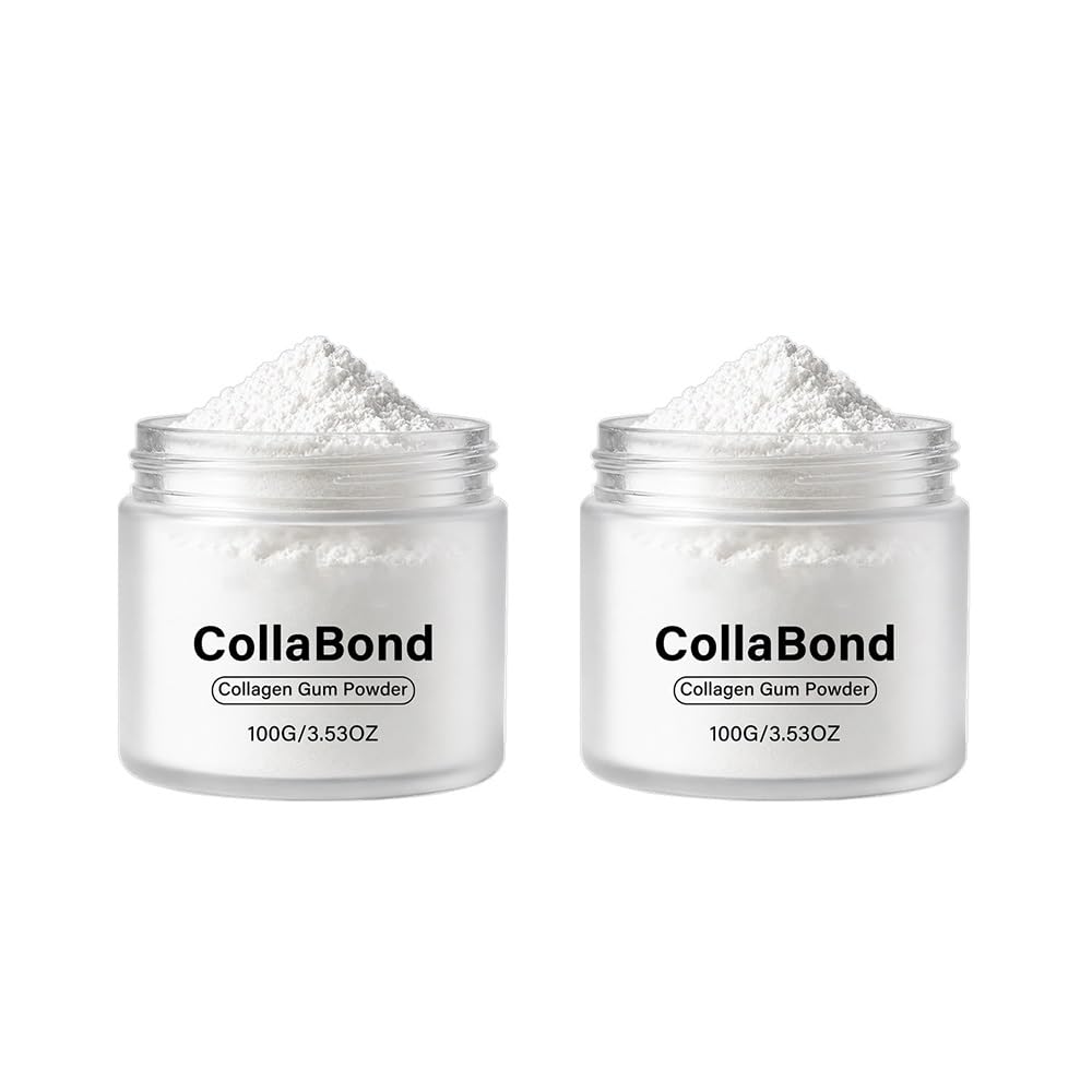 Polvere dentifricia al collagene, delicatamente rinfrescante | Polvere for l'igiene orale a consistenza fine for la routine quotidiana(2pcs)