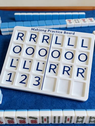 Solo Mahjong Board Practice, Portable American Mahjong miniatura 2