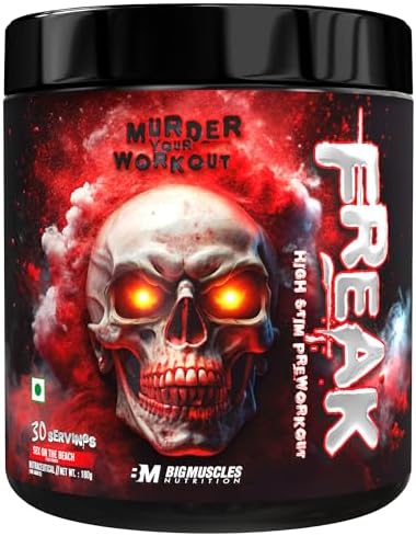 Bigmuscles Nutrition Freak Pre-Workout Sex on the Beach [30 Servings, Pack of 180g powder]