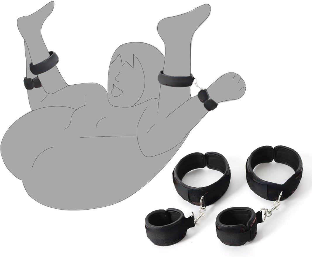 Accessori Sportivi per Coppie in Nylon Nero Resistenza Regolabile – per esercizio in coppia​ - ZF1020