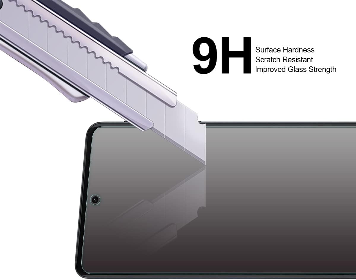 Supershieldz (2 Pack) Designed for Motorola Edge+ / Plus (2022 Model Only) and Motorola Edge+ / Plus 5G UW Tempered Glass Screen Protector, Anti Scratch, Bubble Free