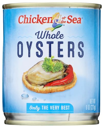 Chicken of the Sea Whole Oysters, Great for Recipes, 8-Ounce