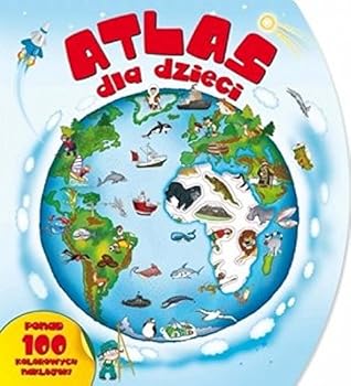 Hardcover Atlas dla dzieci [Polish] Book