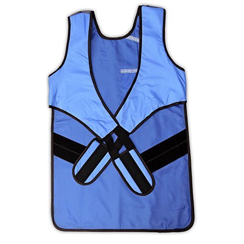 Image of HealthGoodsIn Lead Apron 0.5mm Lead (pb) for Working with X-Ray Machine with Robust Hanger for Hospitals, Labs, Nursing Homes