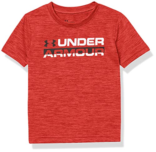T-shirt Under Armour Boys UA Horizon Twist vêtement de sport enfant rouge 4 ans