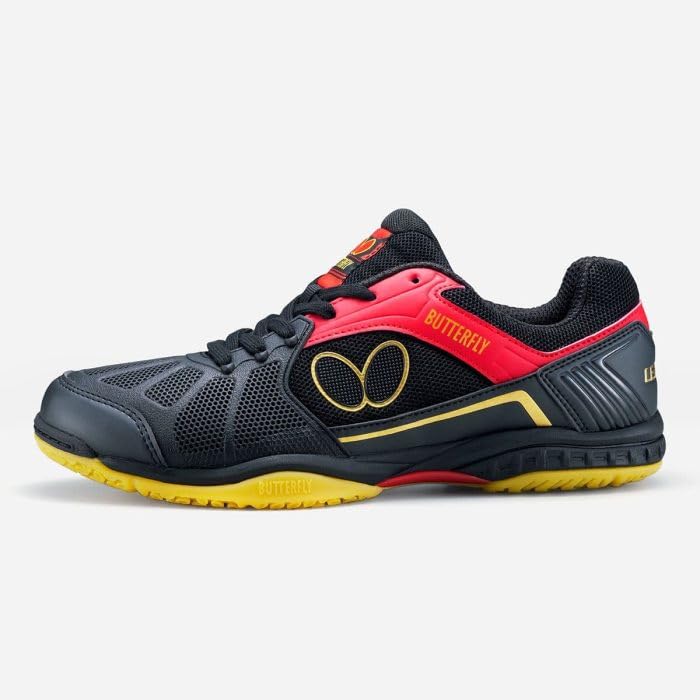 butterfly Lezoline Rifones Synthetic Fiber Synthetic resins Artifical Leather, Table Tennis, Table Tennis Shoes, Black-picture-43