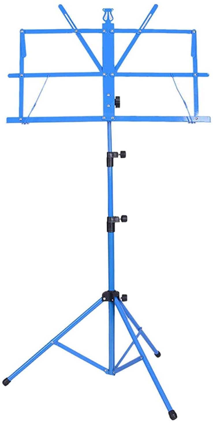 Atril para Partituras Atril para Partituras con Soporte para Violín, Atril para Violín Plegable Portátil, para Partituras con Bolsa De Transporte,Silver