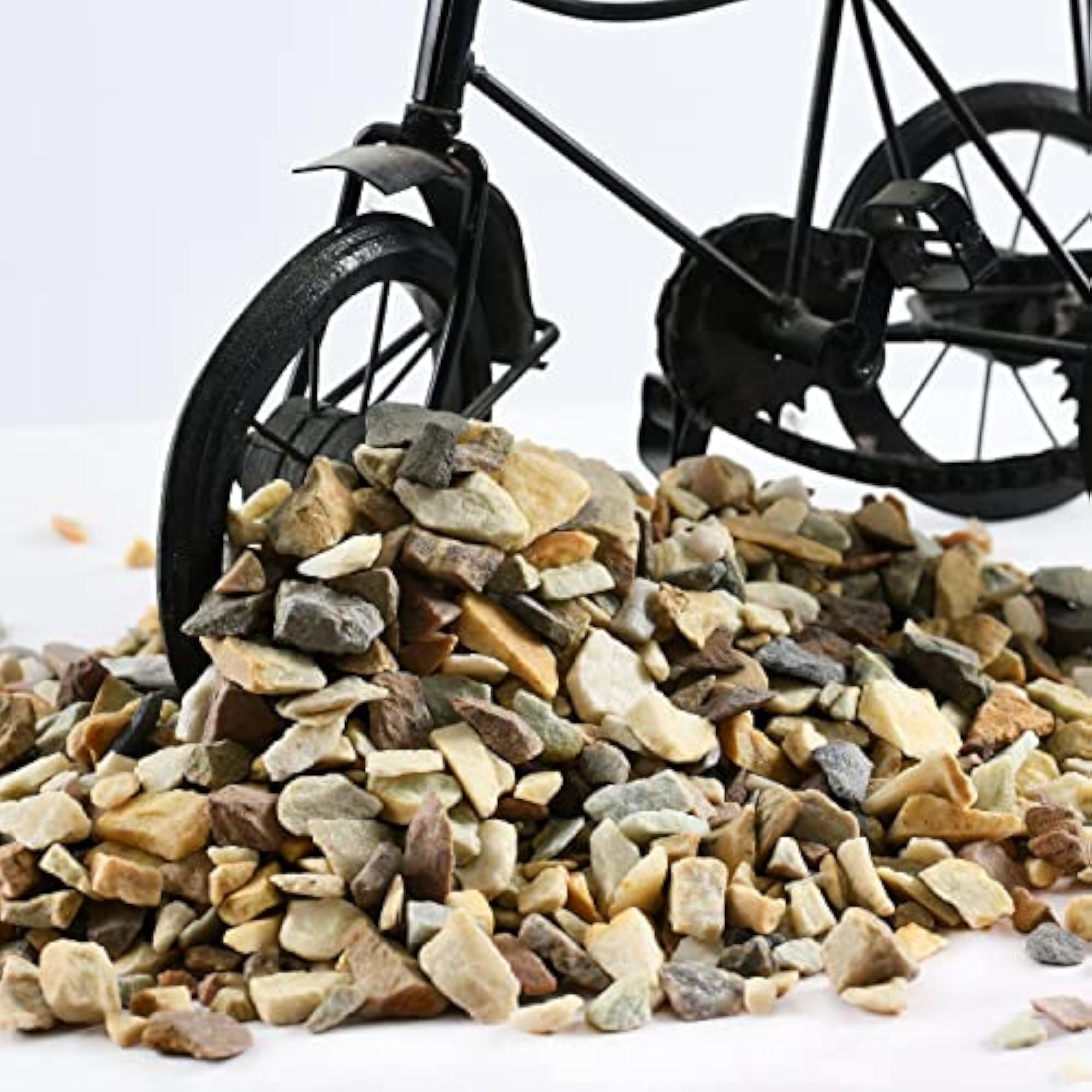 10KG Natural Mixed Marble Chips Decorative Garden Stones