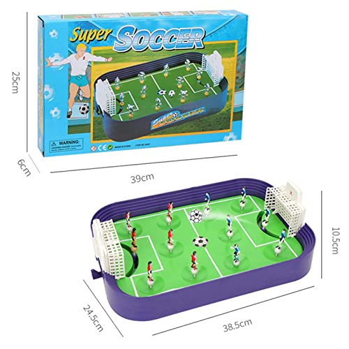 A/A Voetbal Tafelblad Spel - Mini Voetbal Bordspel voor Twee - Voetbal Tafelblad Wedstrijd Sport Spel, Foosball… - Image 7