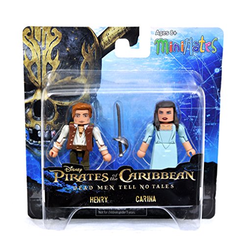 Minimates Pirates of The Caribbean Dead Men Tell No Tales Henry & Carina 2-Pack