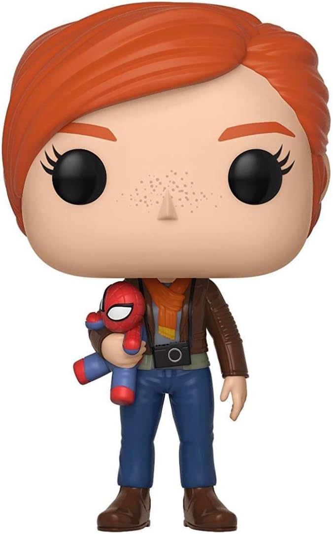 Funko Pop Marvel Games: Spider-Man Video Game - Mary Jane Collectible Figure, Multicolor