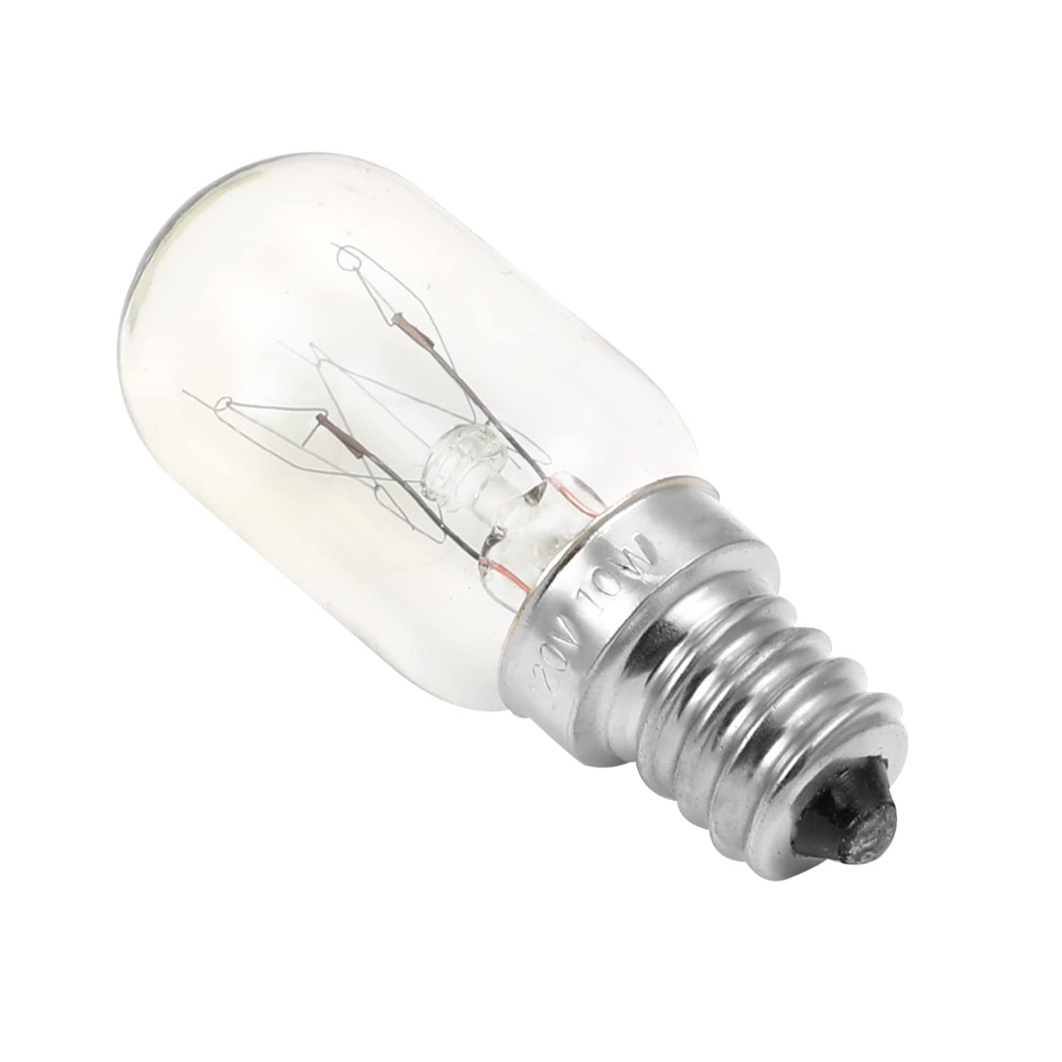 Othmro Microwave Light Bulbs E12 10W 20x50mm 1PCS,Incandescent Light Bulb Warm White 360° Beam Angle 2700K 110-130V