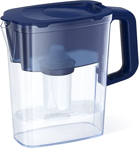 AQUAPHOR 5 Cup Compact Water Filter Pitcher with 1 x