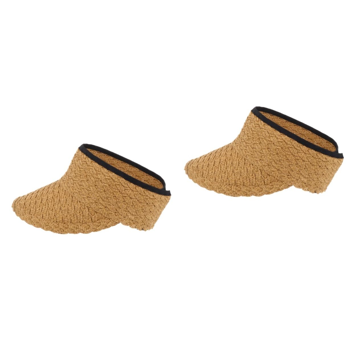 CALLARON Sombrero De Copa Vacío Bloquear Playa Plegable Hombres Sombrero para El Sol Sombrero De Pesca Arriba Borde Proteccion Sombrero para El Sol Reversible Tapa Khaki