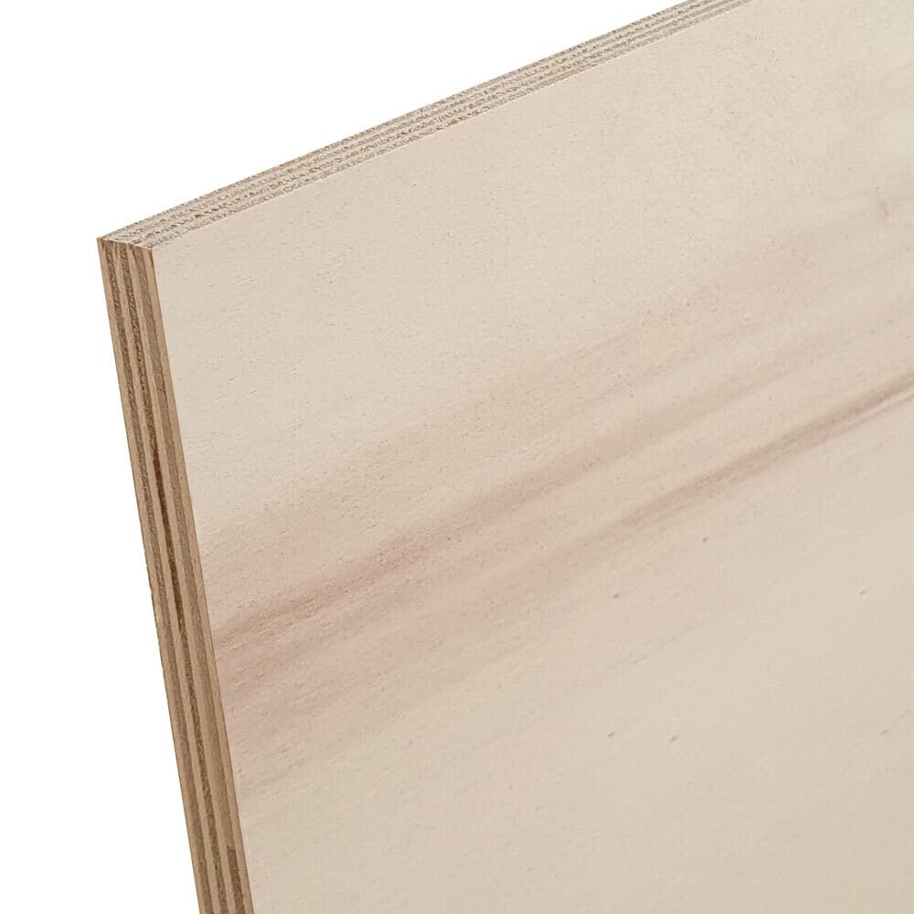 20 mm Multiplex-Platte Pappel 84x60 cm (A1), B/BB Qualität, hohe Belastbarkeit und Stabilität, für Tische, Werkbänke, Treppenbau, Schalungen, Regalbau - in mehreren Stärken u. Maßen