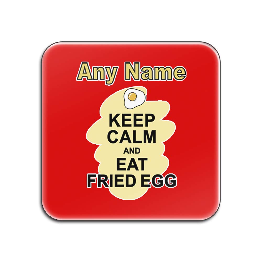 Tapis de table personnalisable et sous-verres Keep Calm pour vos repas de fête et de régime
