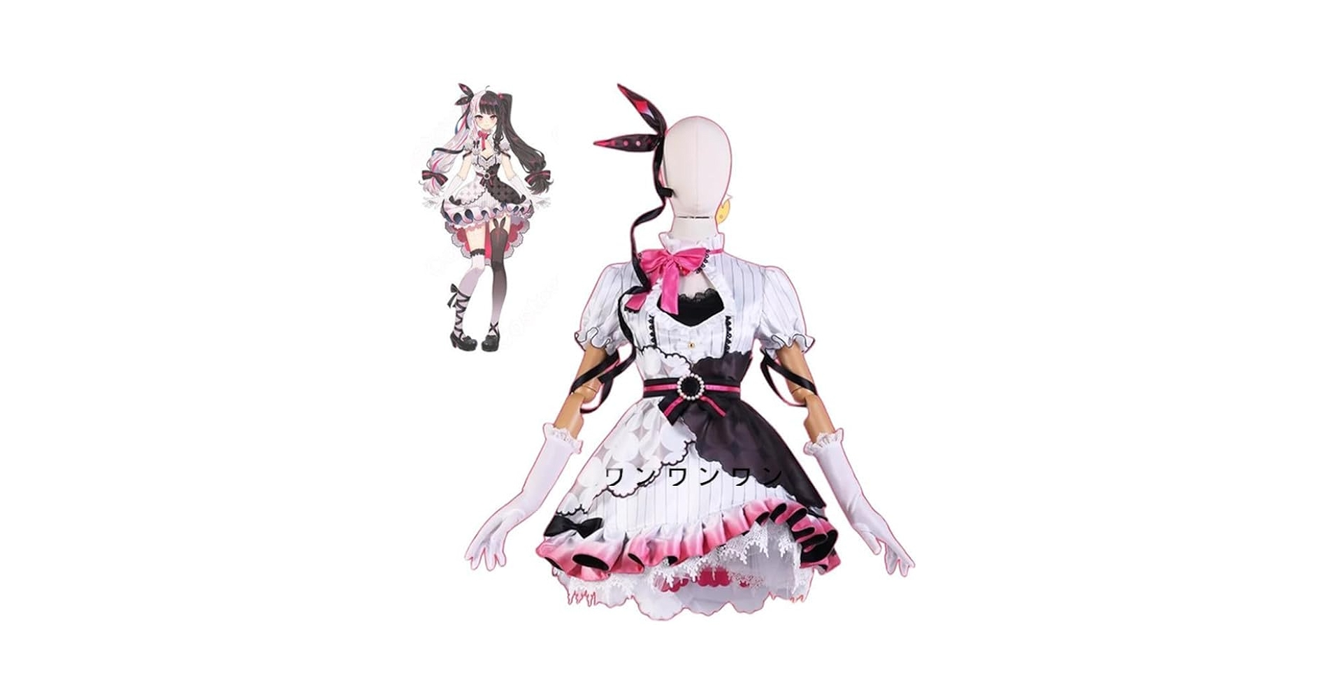 にじさんじ　夜見れな　コスプレ衣装 Amazon.co.jp: [ワンワンワン] VTuber 夜見れな コスプレ衣装 +
