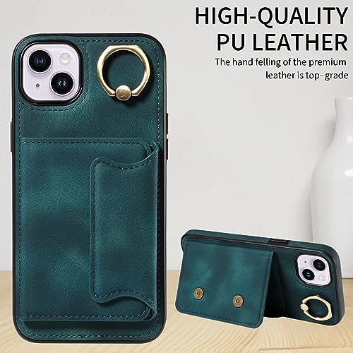 Protection antichoc iPhone 14 Plus coque portefeuille magnétique - 3