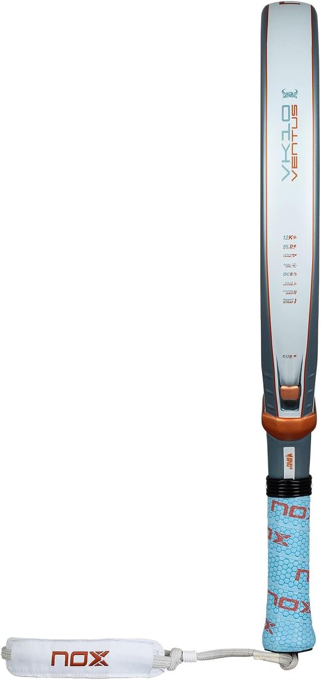 Nox Aranzazu Osoro VK10 Ventus Control 12K Padel Racket, Multicolor