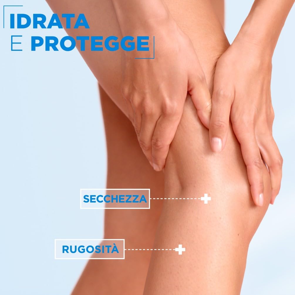Mixa Lozione Corpo Idratante Rinforzante, Per Pelli Sensibili e Molto Secche, Pelle Protetta da Secchezza per 48H, Con il 6% di Ceramidi, Glicerina e Lipidi, Ceramide Protect, Formato Grande, 400 ml
