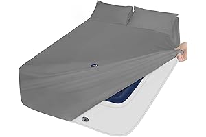 Deep Pocket Twin Sheets Set for Kids Air Mattress
